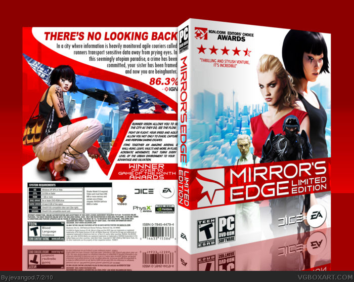 Mirror's Edge Limited Edition box art cover