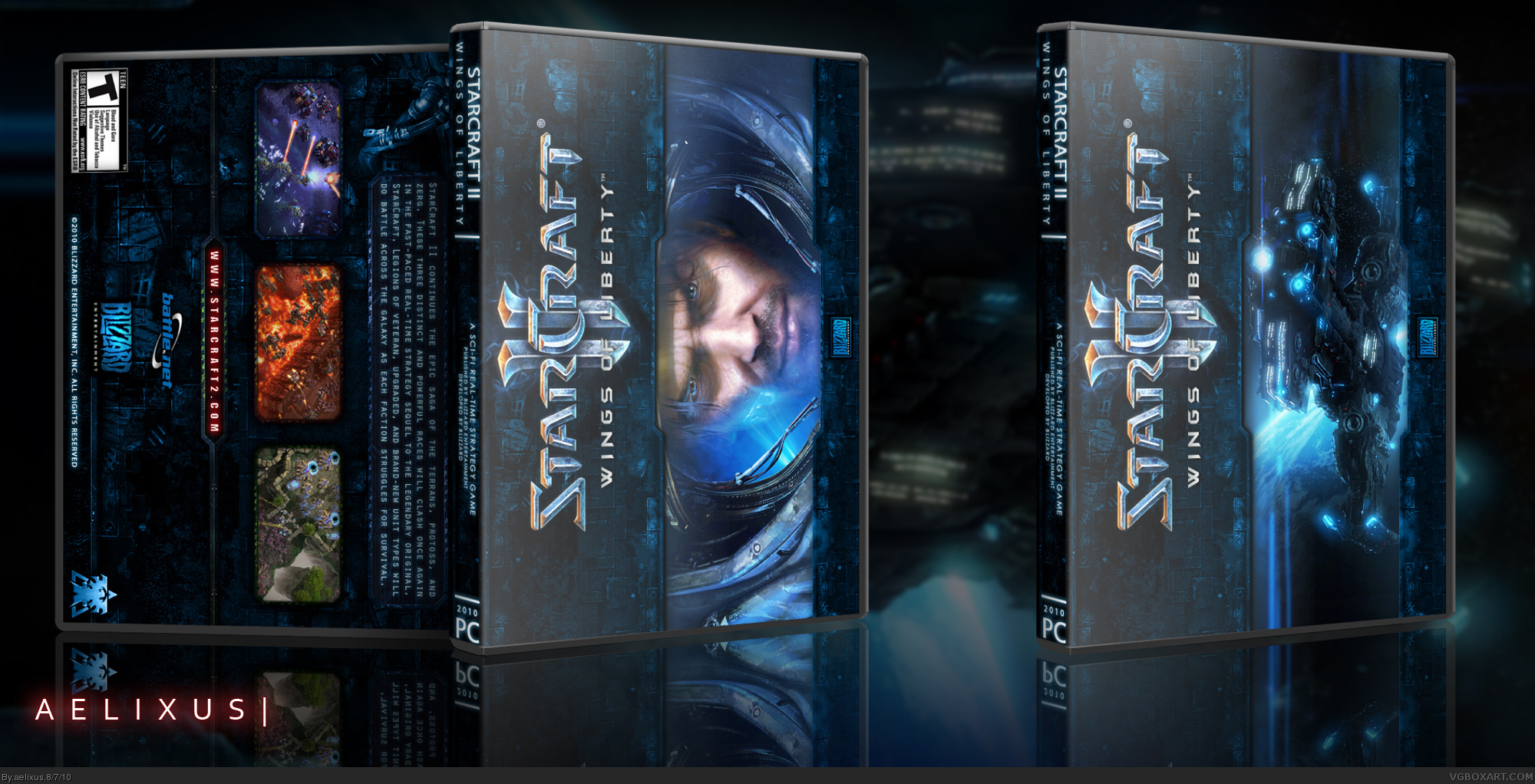 Starcraft II: Wings of Liberty box cover