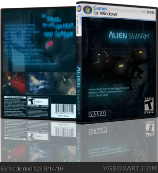 Alien Swarm box art cover