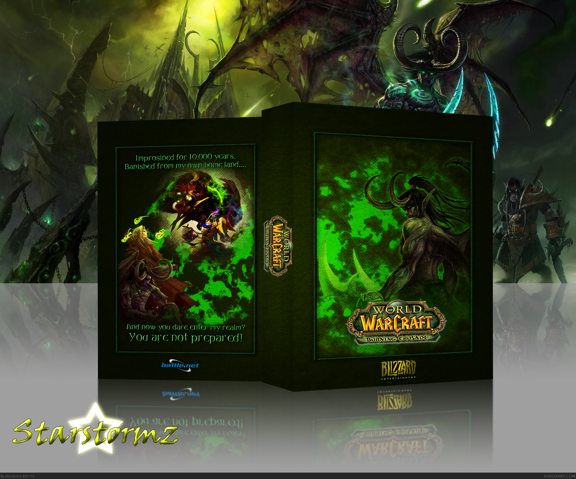 World of Warcraft: The Burning Crusade box cover