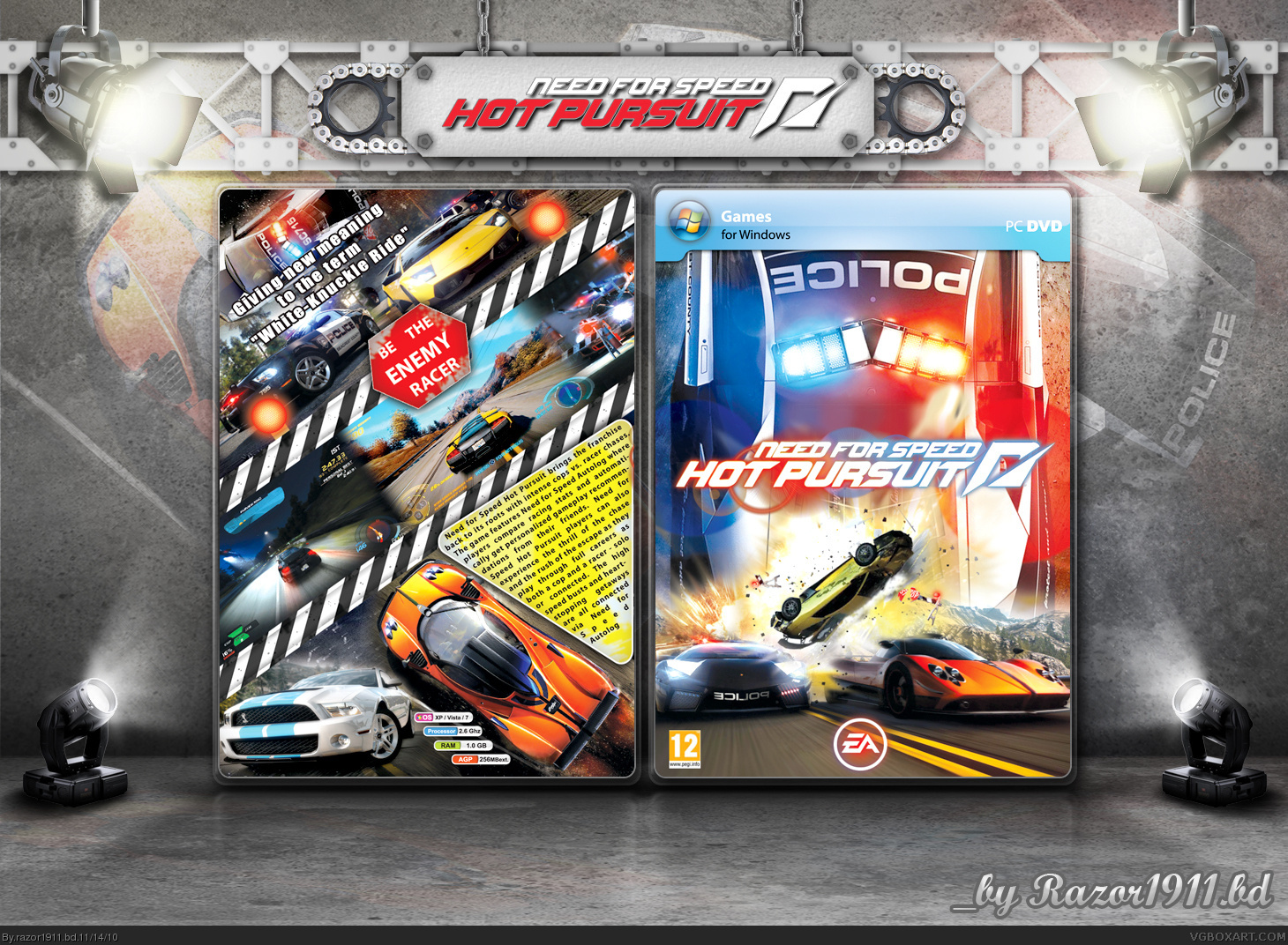 Need for Speed Hot Pursuit box cover