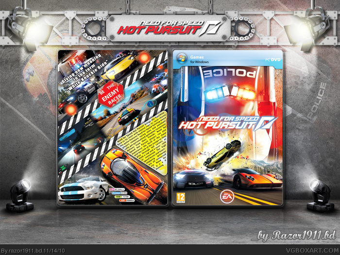 Need for Speed Hot Pursuit box art cover