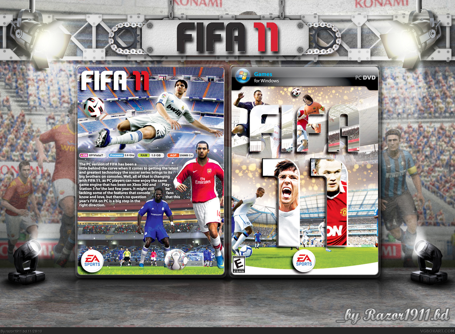 FIFA 11 box cover