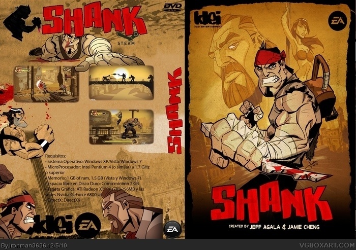 Shank box art cover
