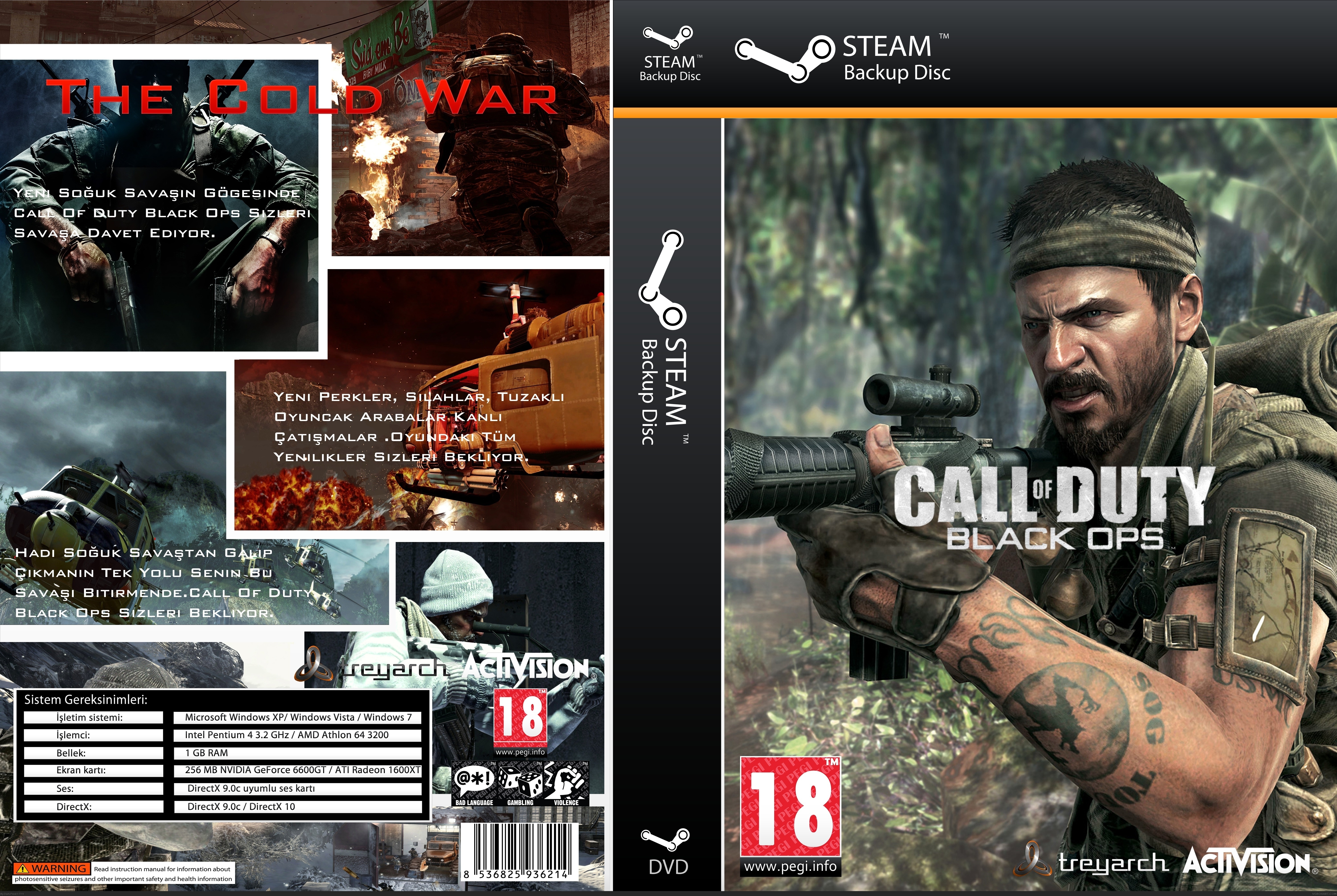 Call Of Duty - Black Ops (Custom) (Dark Frost) box cover