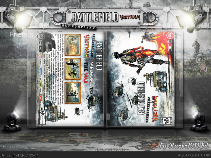 Battlefield Bad Company 2: Vietnam box art cover