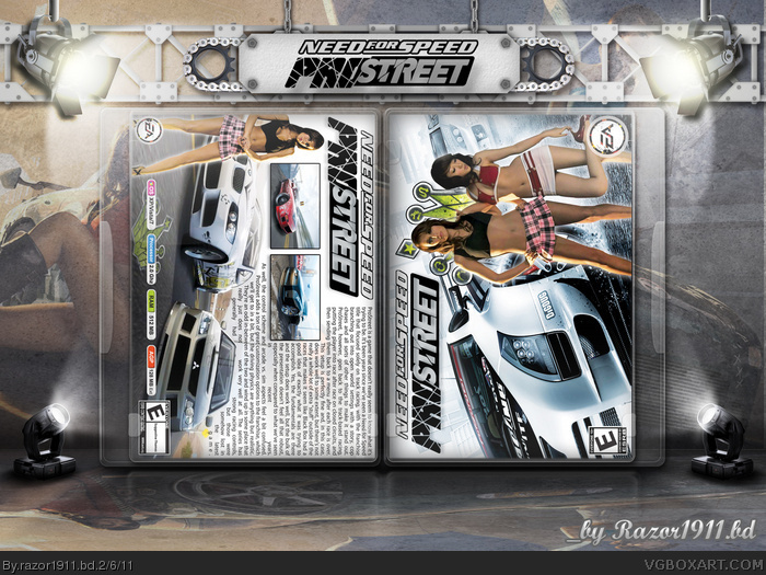 Need for Speed ProStreet box art cover