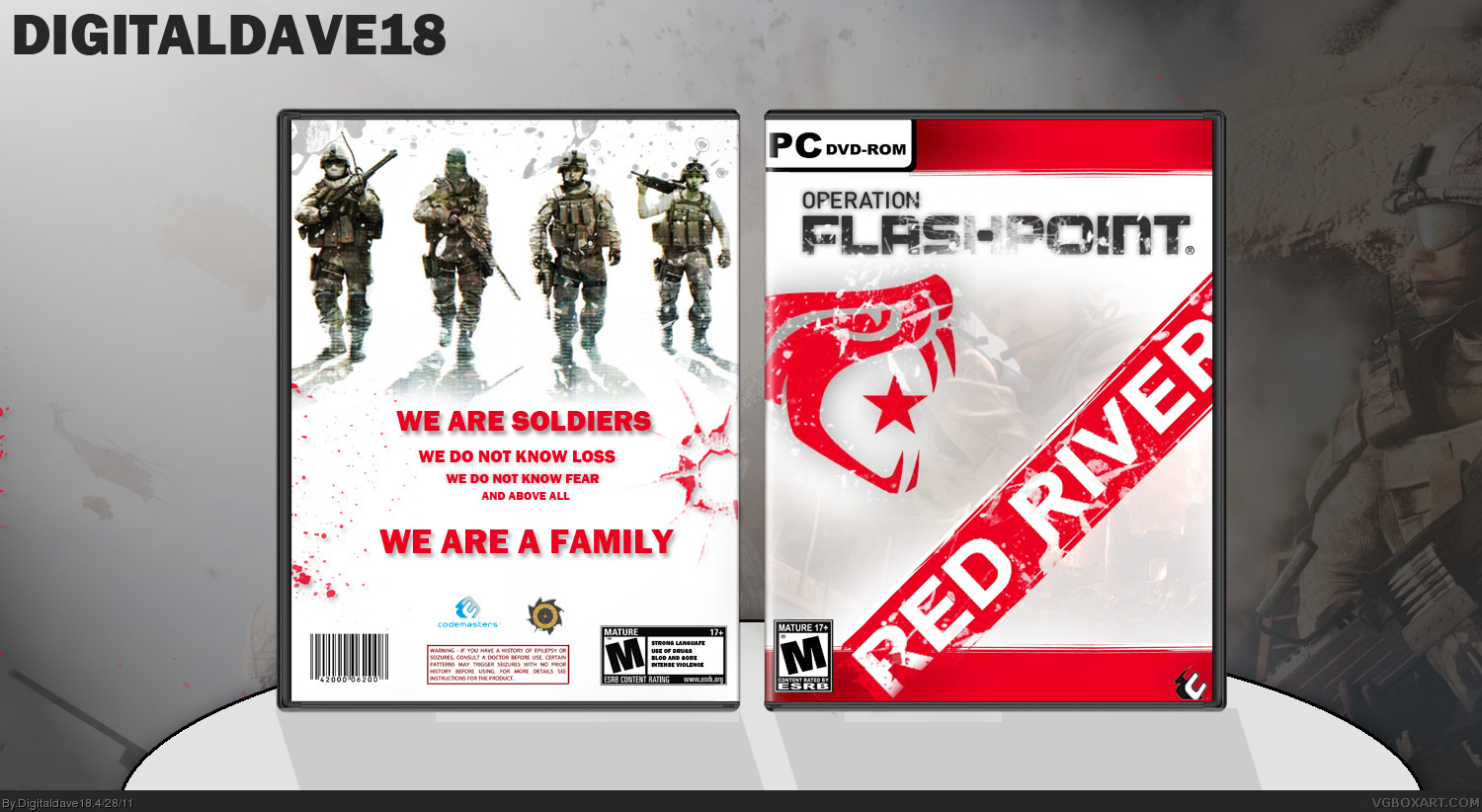 Operation Flashpoint Red River box cover