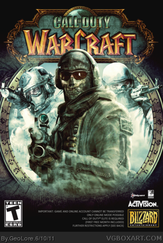 Call of Duty: Warcraft box art cover