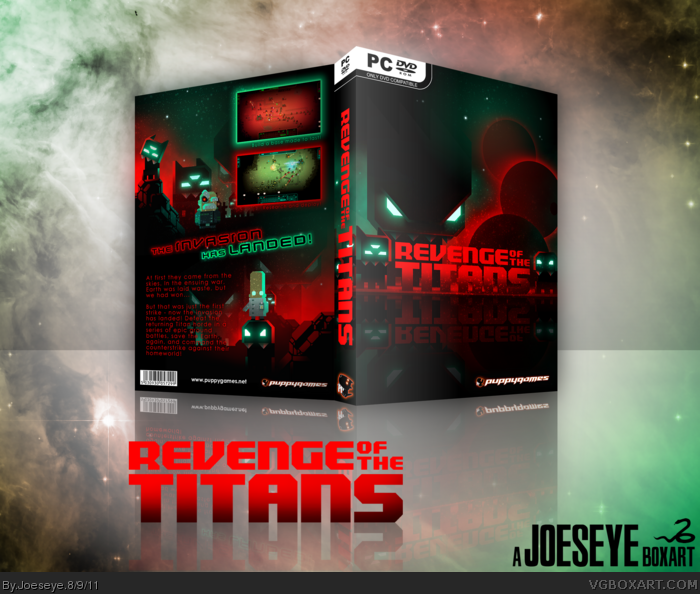 Revenge of the Titans box art cover