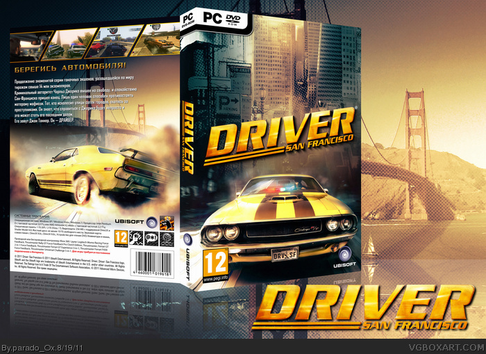 Driver San Francisco box art cover