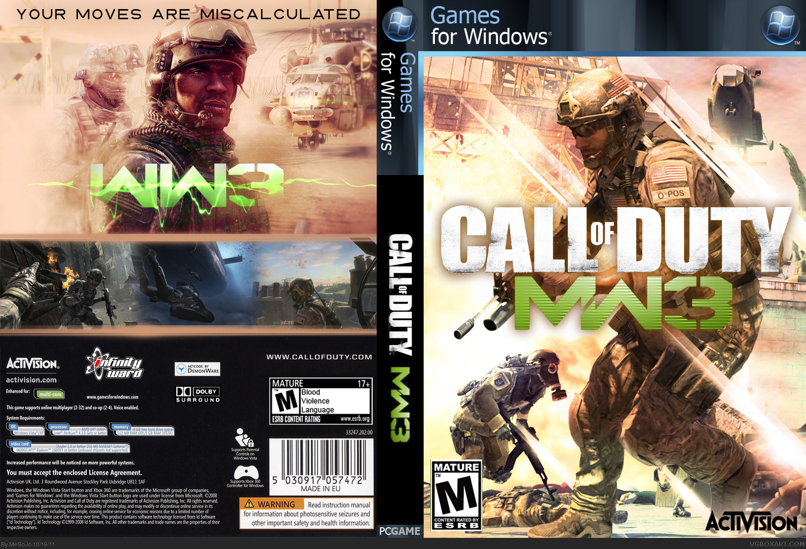 Call of Duty: Modern Warfare 3 box cover
