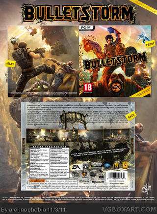 Bulletstorm box art cover