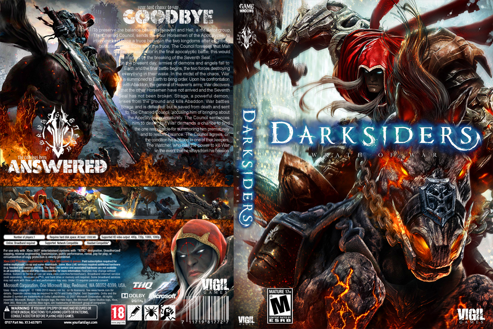 DarkSiders box cover