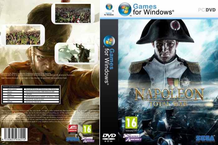 Napoleon Total War box art cover