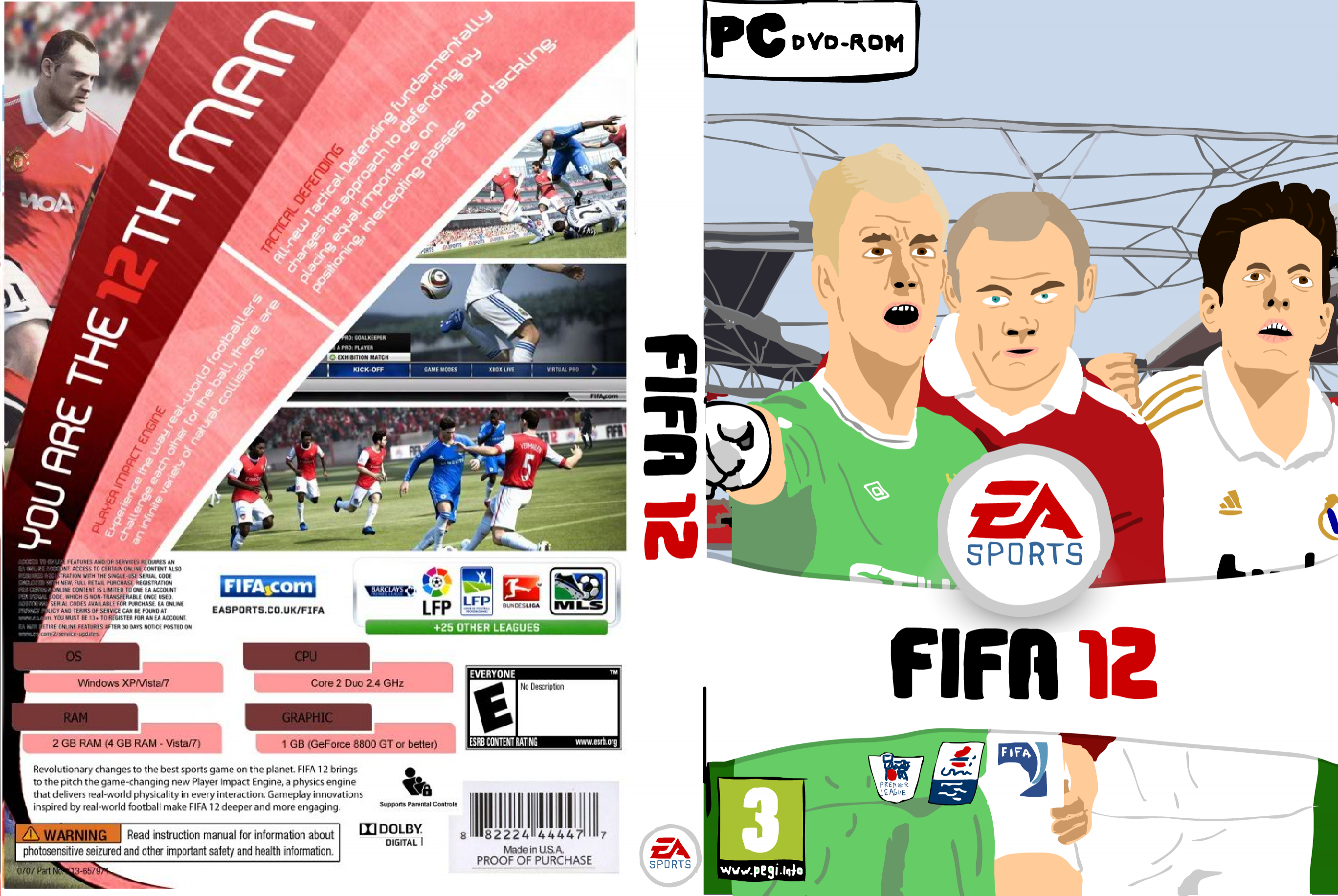 FIFA 12 Cartoon box cover
