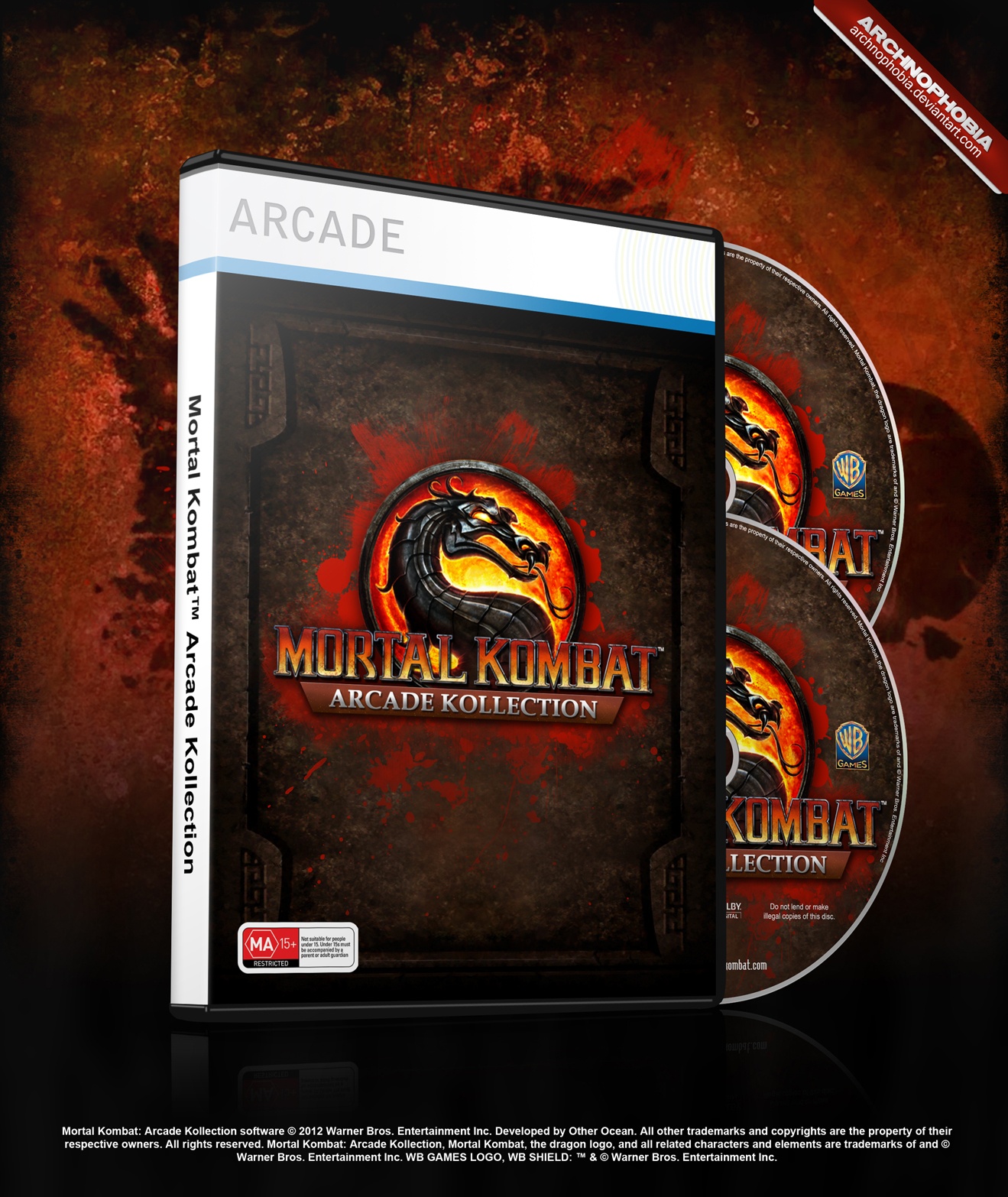 Mortal Kombat Arcade Kollection box cover