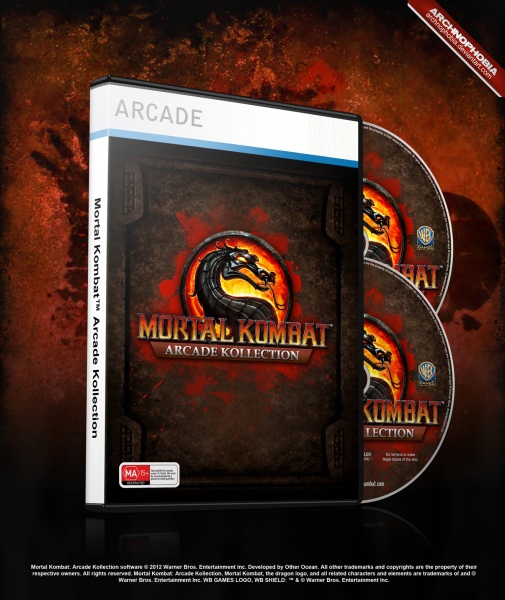 Mortal Kombat Arcade Kollection box art cover