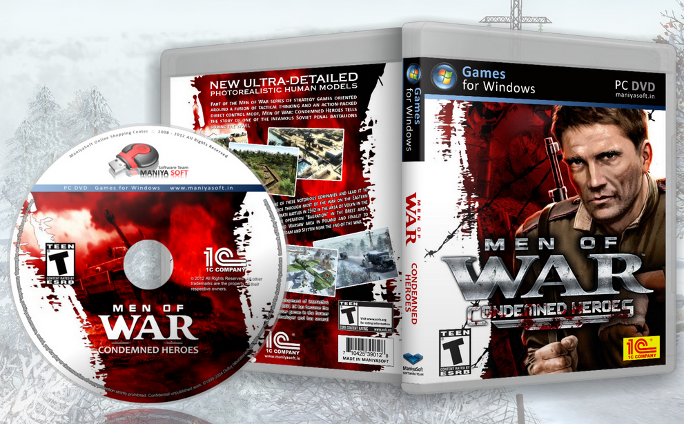 Men of War: Condemned Heroes box cover