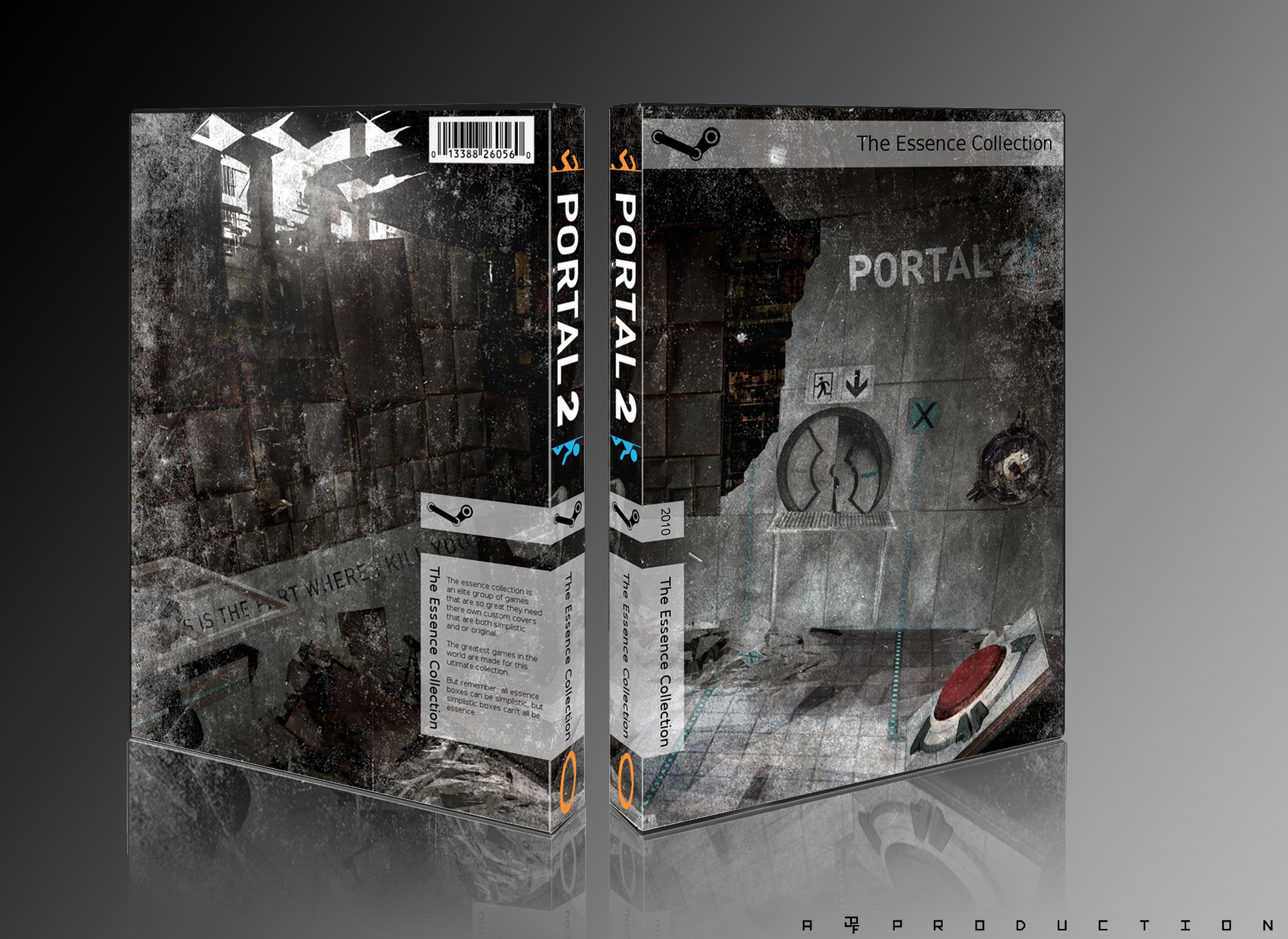 Portal 2 box cover