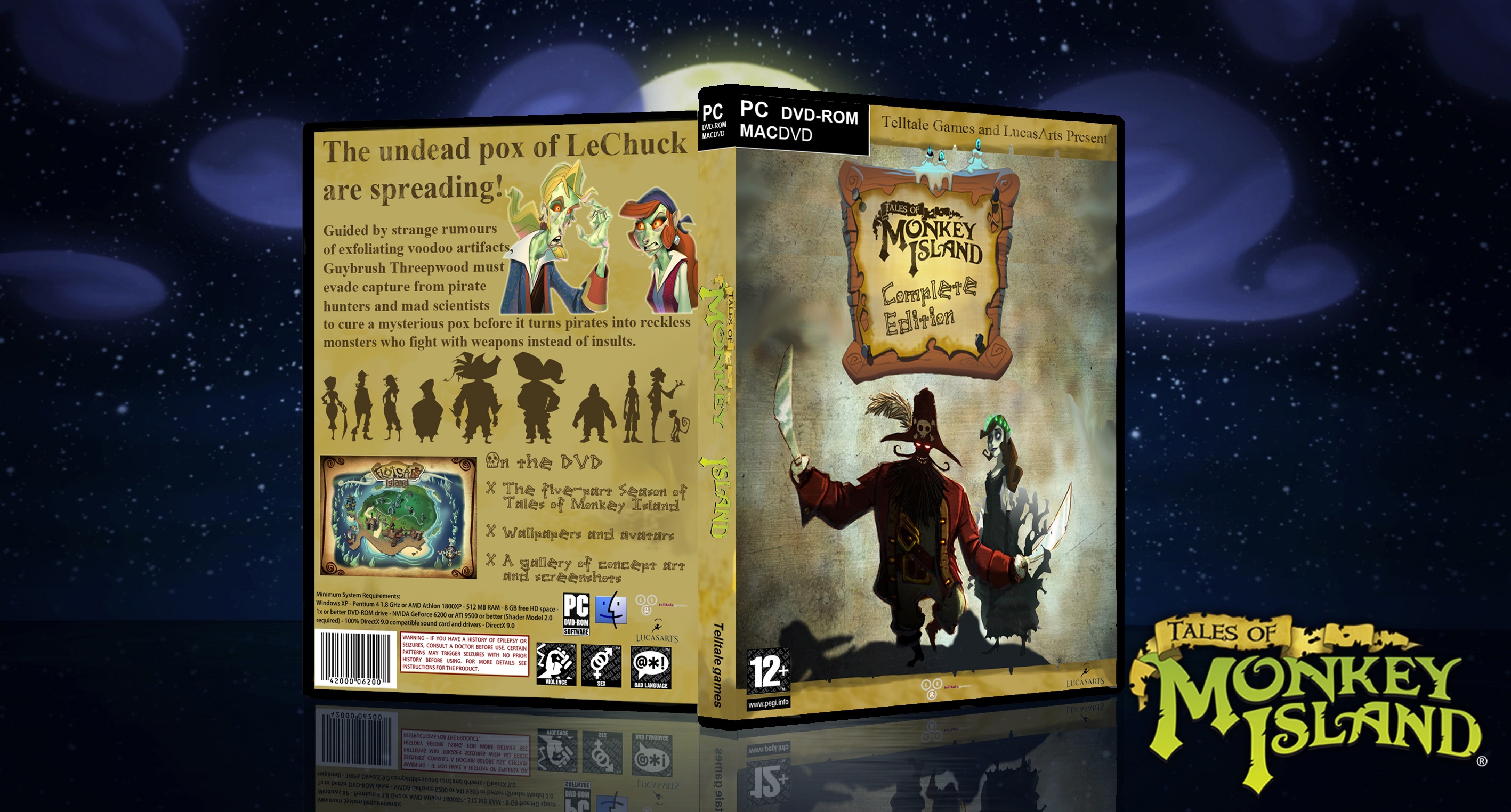 Tales of Monkey Island box cover
