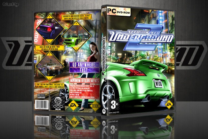 Need for Speed Underground 2 box art cover