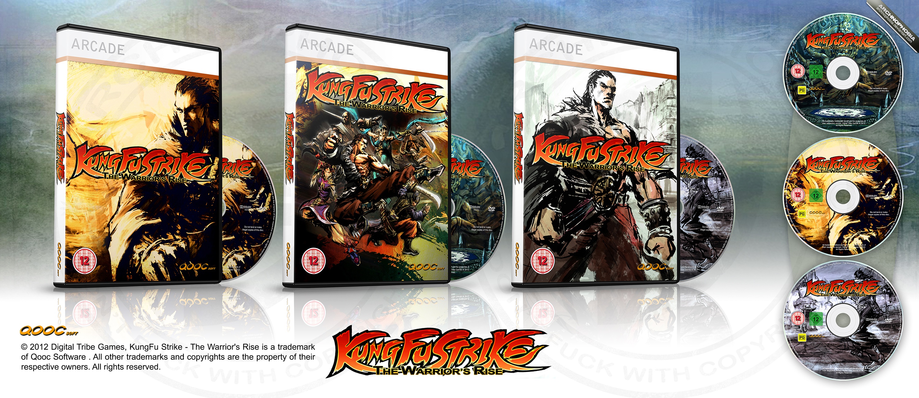 Kung Fu Strike, The Warrior's Rise box cover