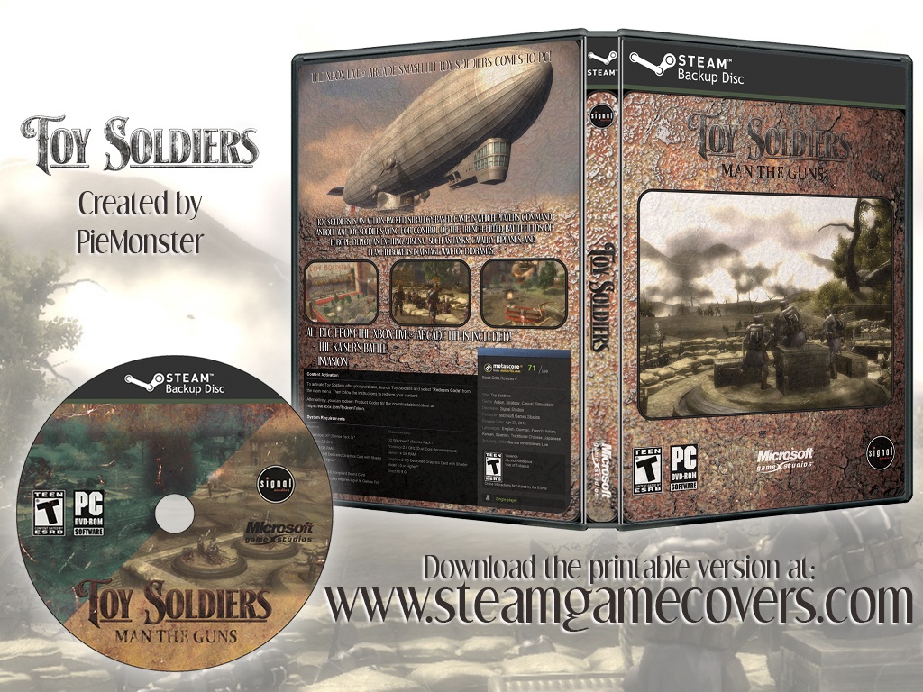 Toy Soldiers box cover