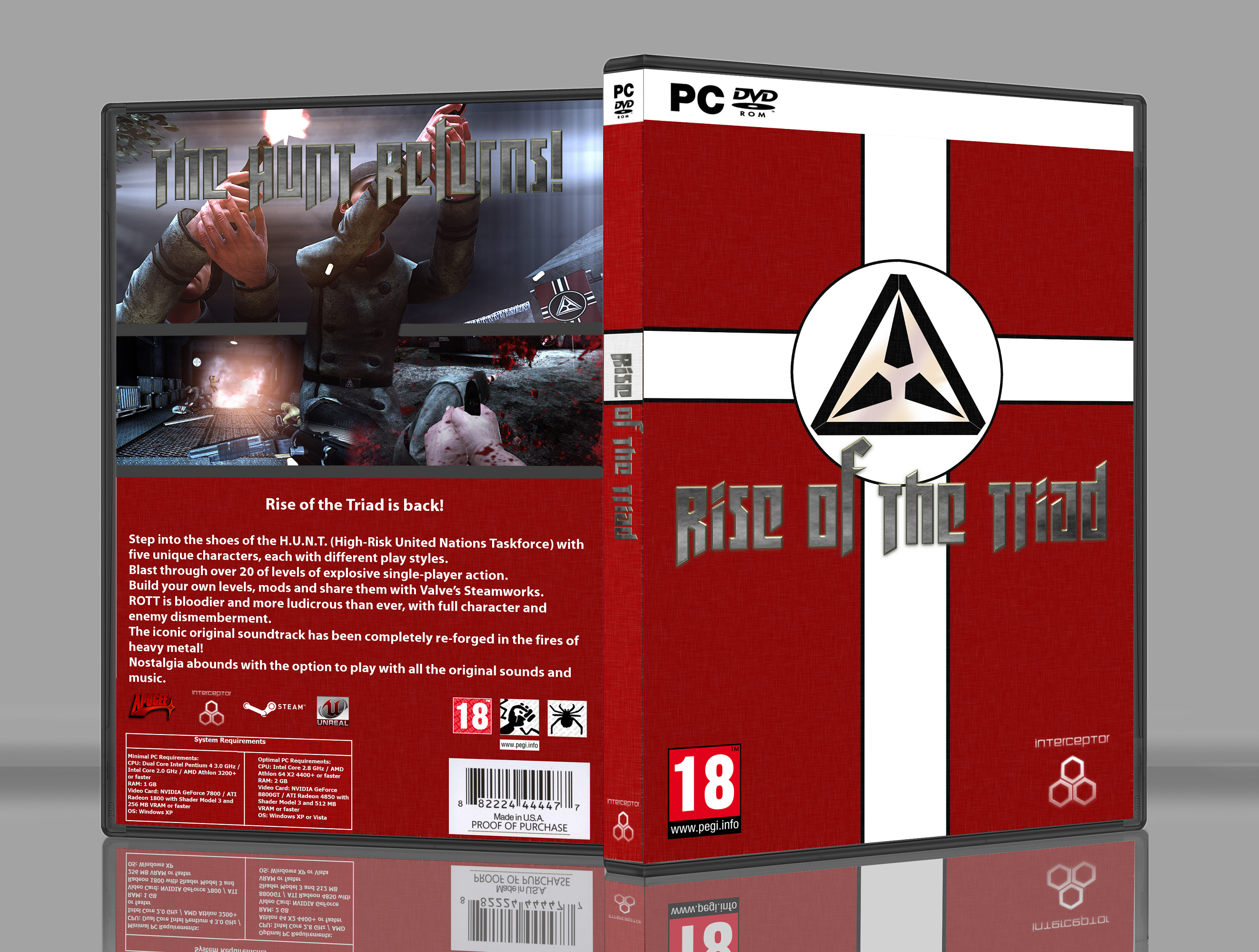 Rise of the Triad box cover