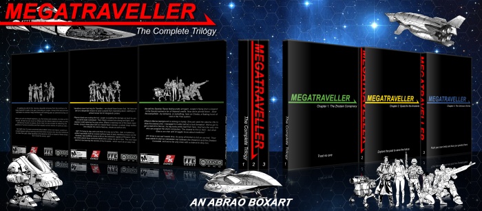 Megatraveller: The Complete Trilogy box art cover