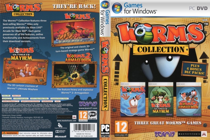 Worms Collection box art cover