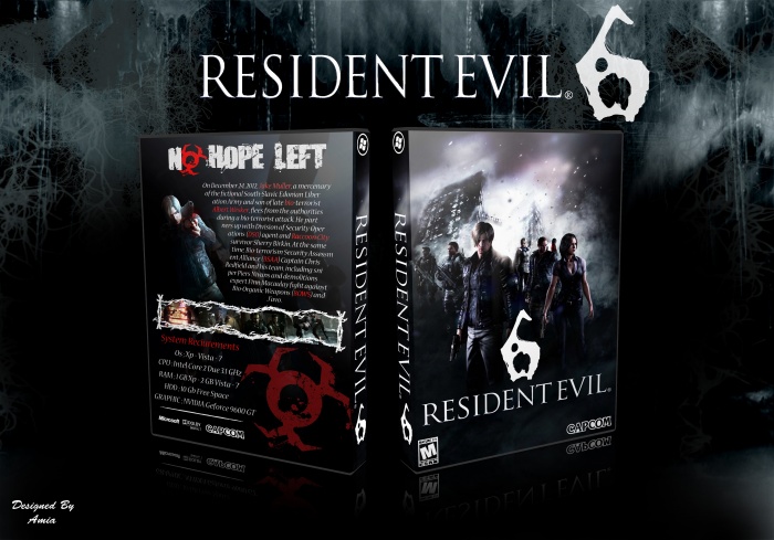 Resident Evil 6 box art cover