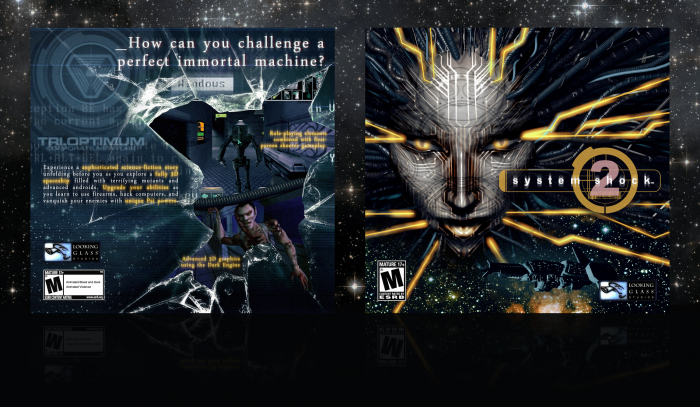 System Shock 2 box art cover
