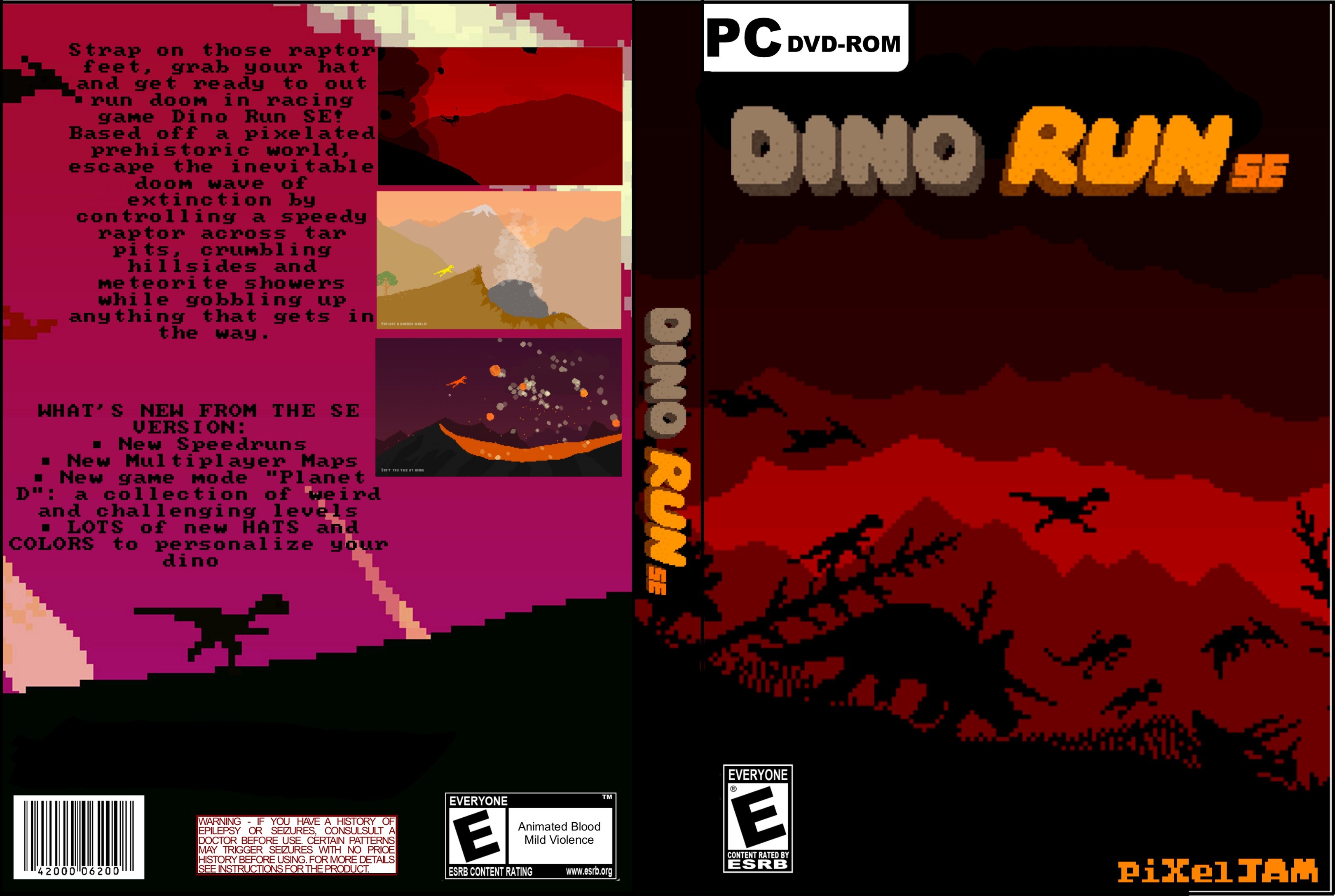Dino Run SE box cover