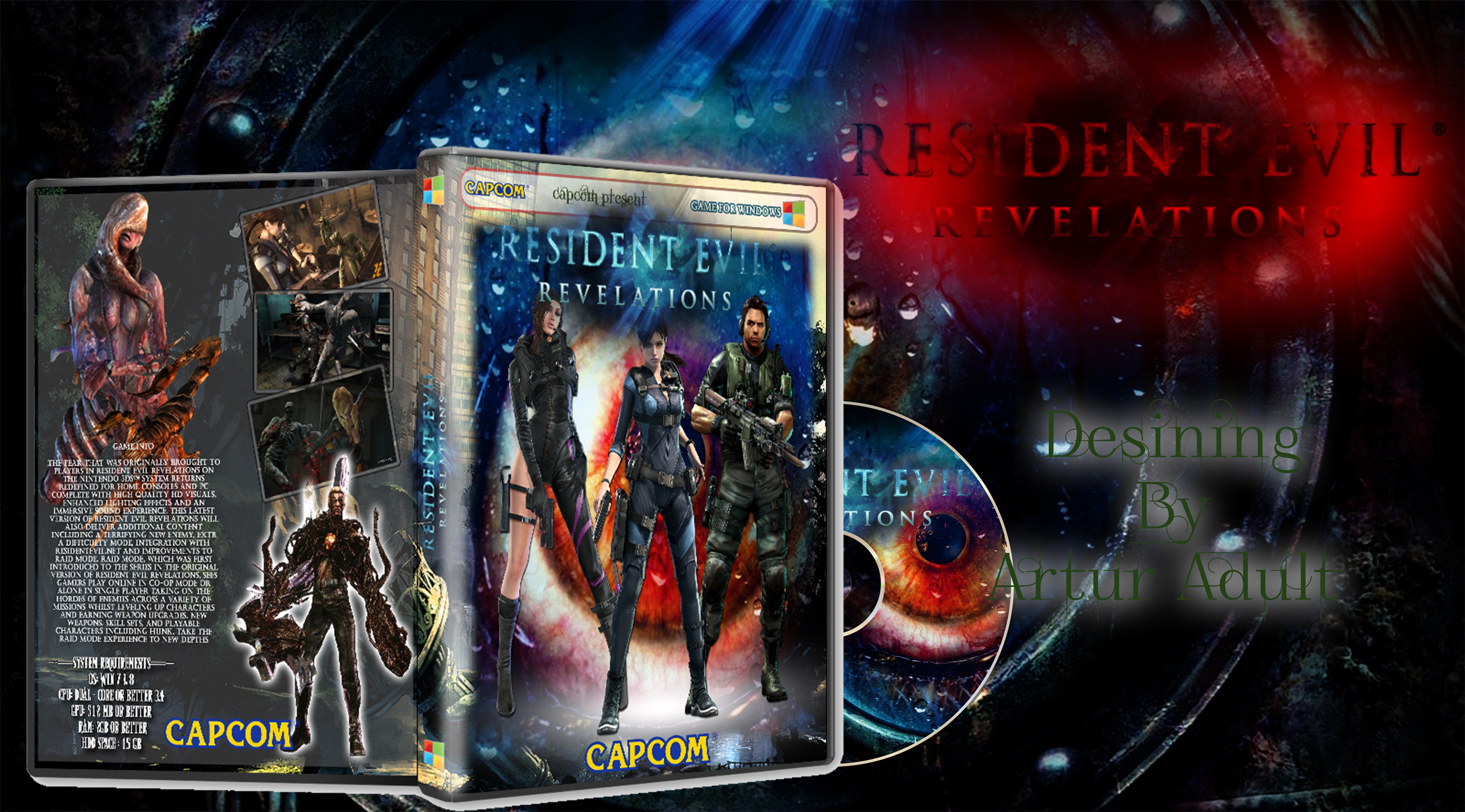 Resident Evil Revelation box cover