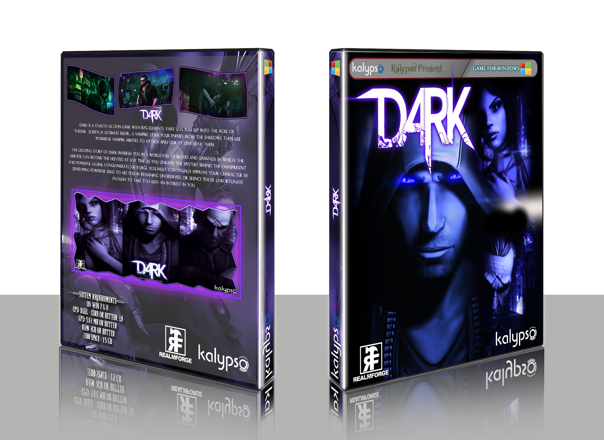 Dark box cover