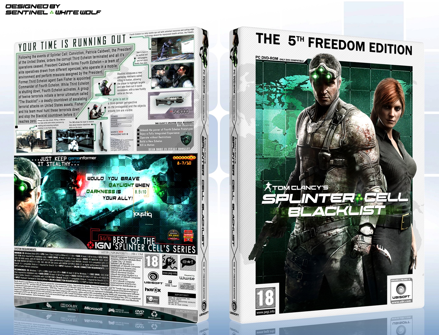 Splinter Cell: Blacklist box cover