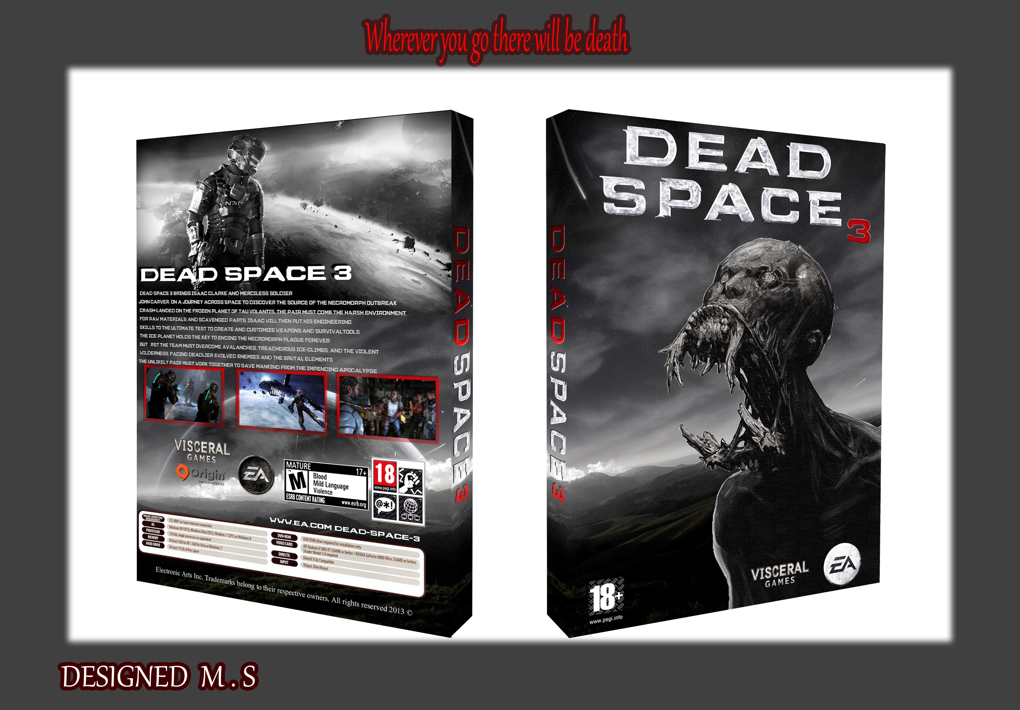 Dead Space 3 box cover