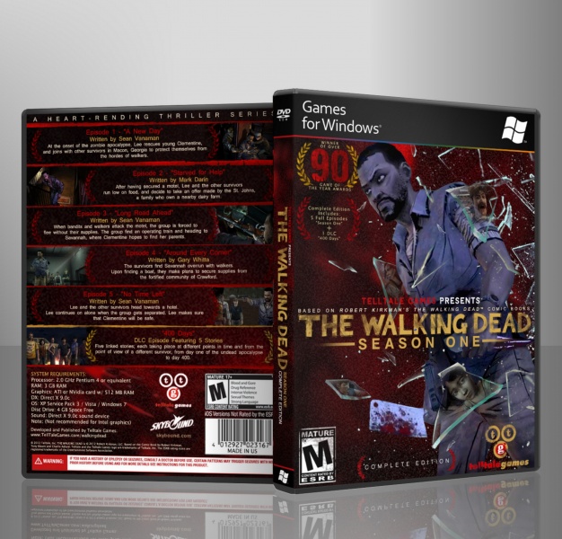 The Walking Dead: Season One: Complete Edition box art cover
