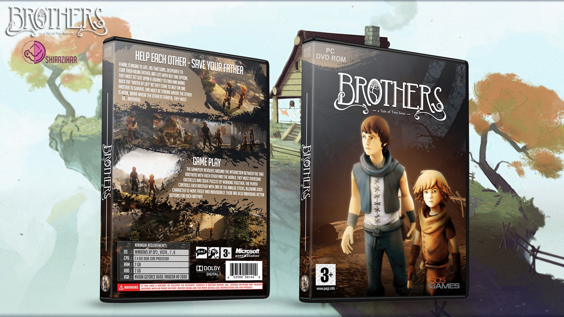 Brothers: A Tale of Two Sons box cover