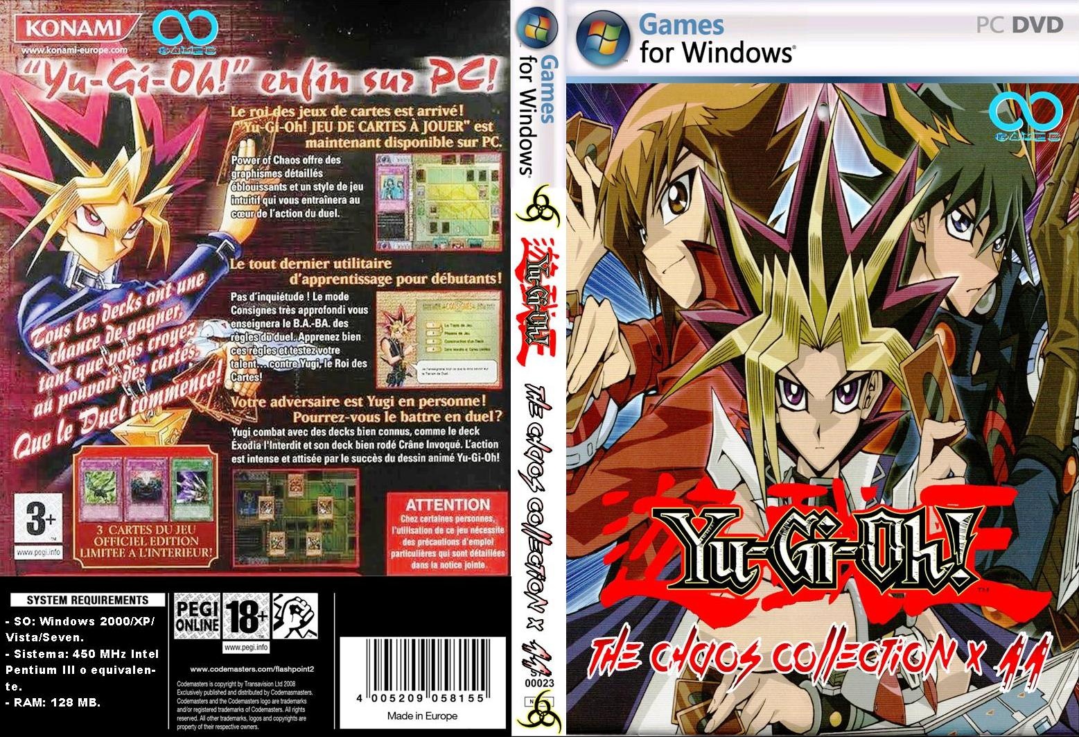 Yu-Gi-Oh The Chaos Collection X11 box cover