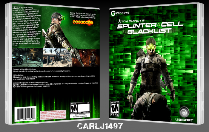 Splinter Cell: Blacklist box art cover