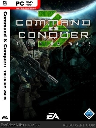 Command and Conquer 3: Tiberian Wars box art cover