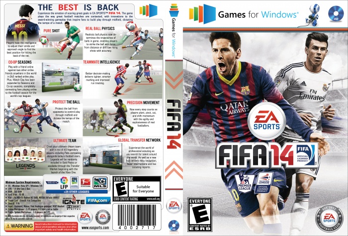 FIFA 14 [PC] box art cover