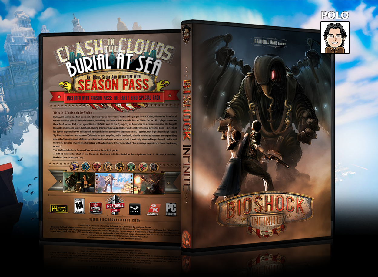 BioShock Infinite box cover