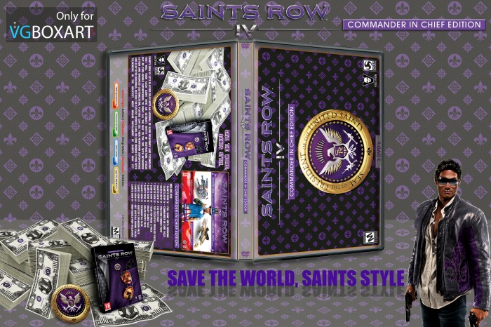 Saints Row IV Commander IN Chief Edition box art cover