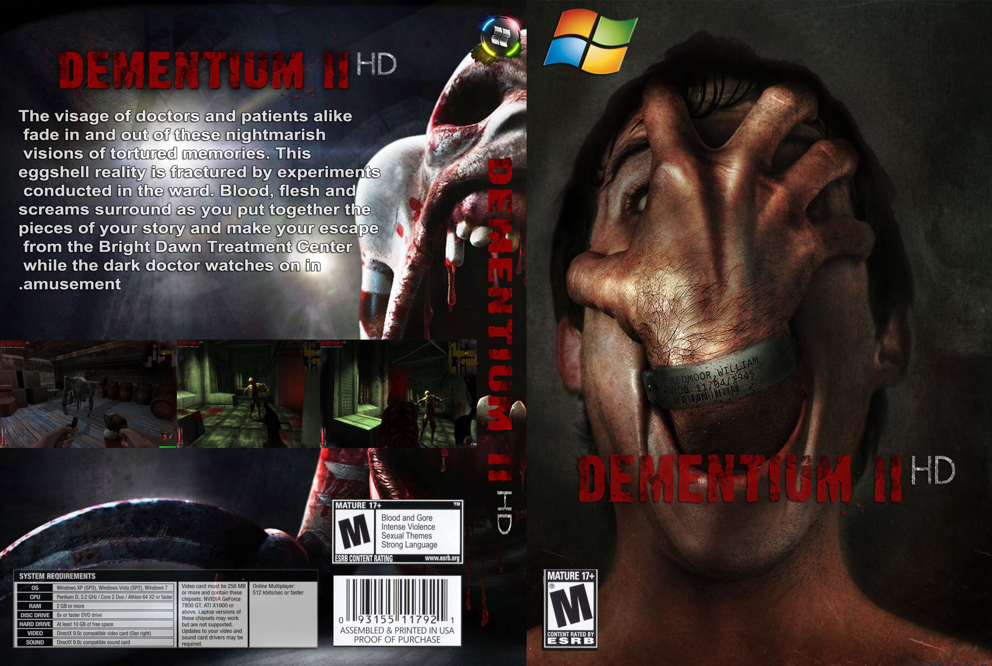 Dementium II HD box cover