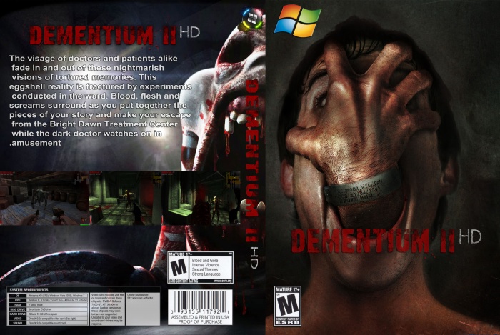 Dementium II HD box art cover