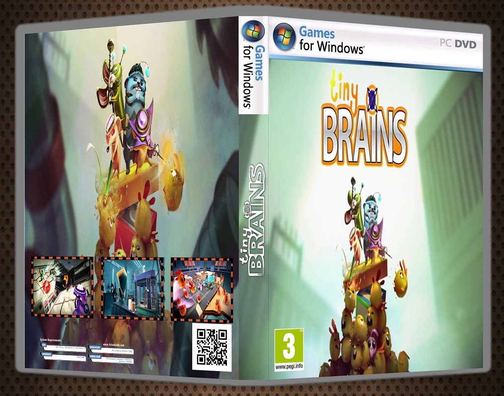 Tiny Brains box cover