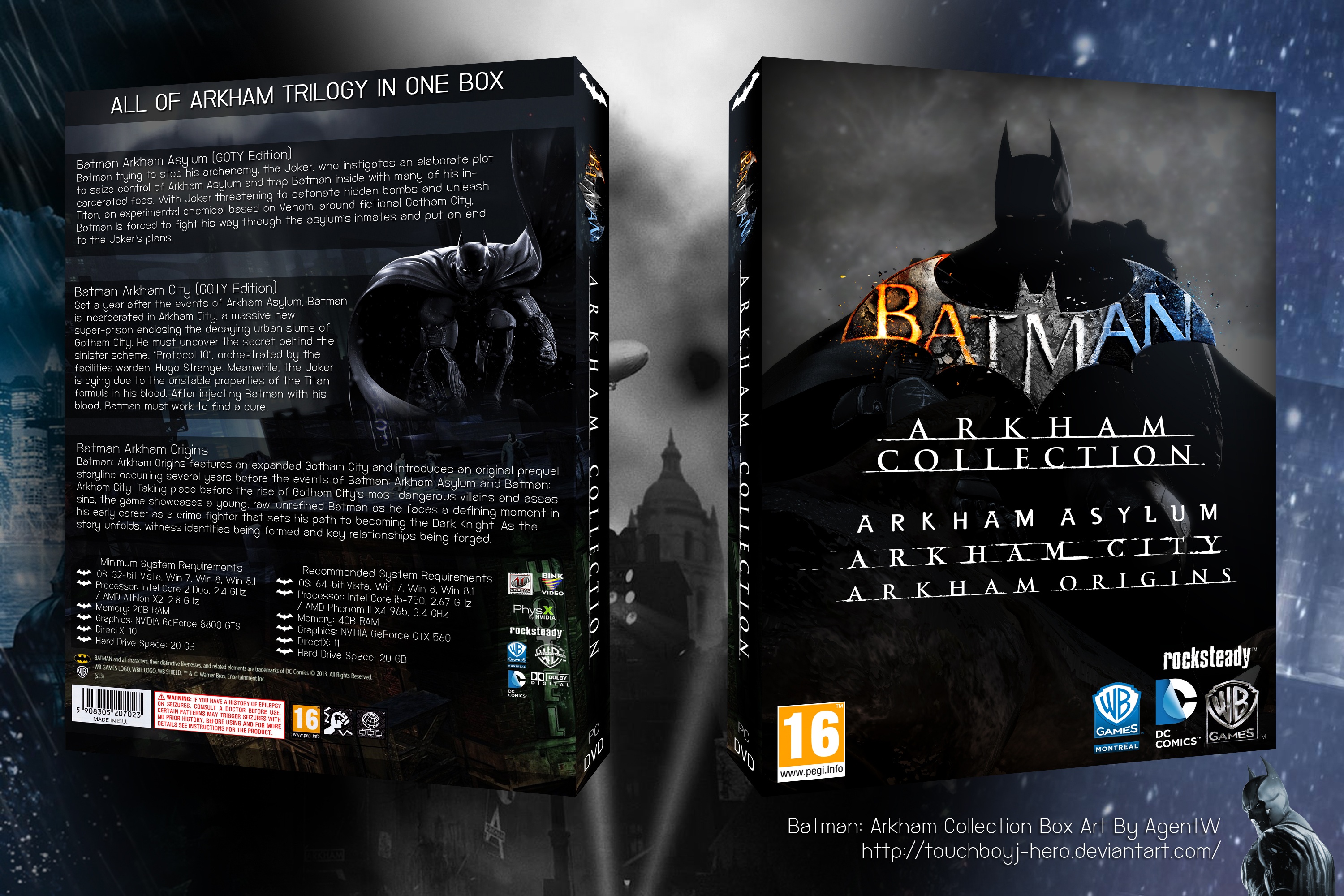 Batman: Arkham Collection box cover